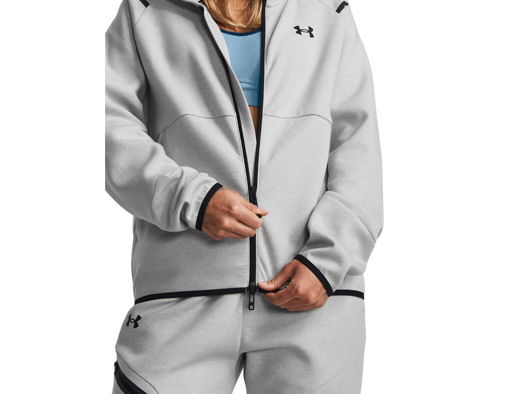 Under Armour Women Unstoppable Fleece Full-Zip Jacket - Superior Comfort and Mobility