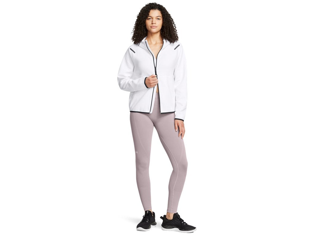 Under Armour Women Unstoppable Fleece Full-Zip Jacket - Superior Comfort and Mobility