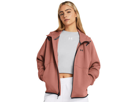 Under Armour Women Unstoppable Fleece Full-Zip Jacket - Superior Comfort and Mobility