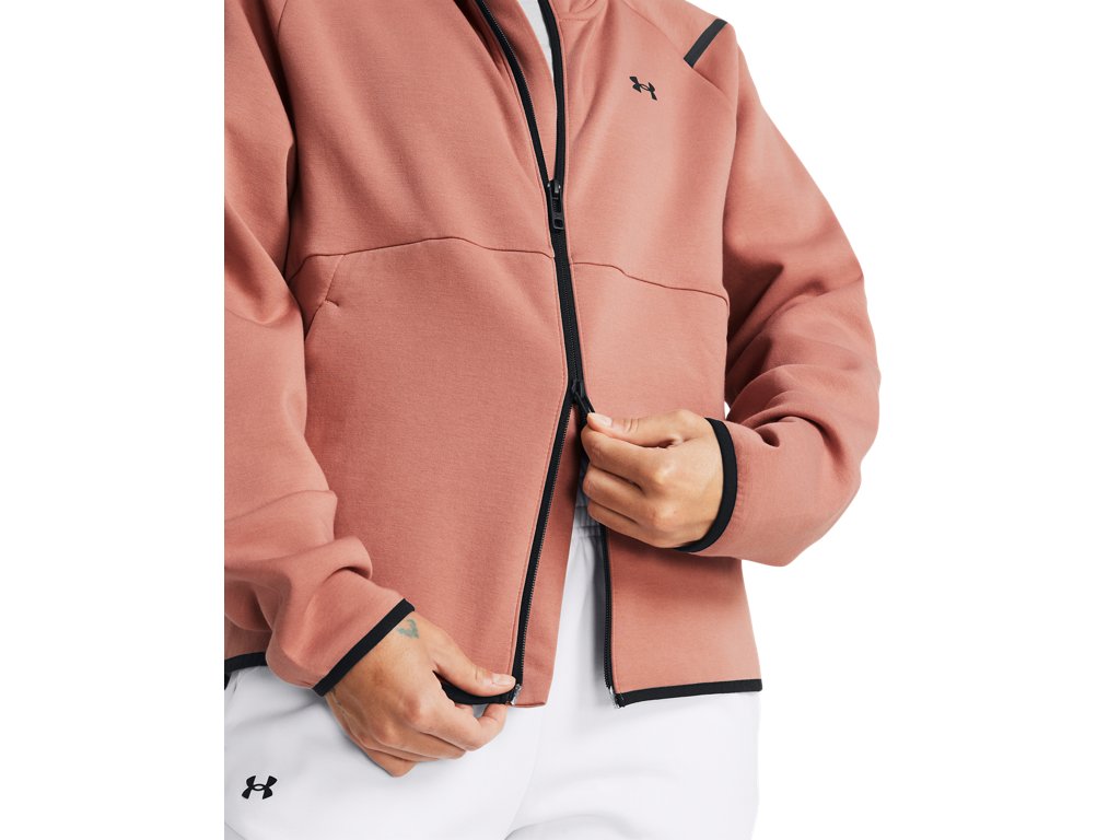 Under Armour Women Unstoppable Fleece Full-Zip Jacket - Superior Comfort and Mobility