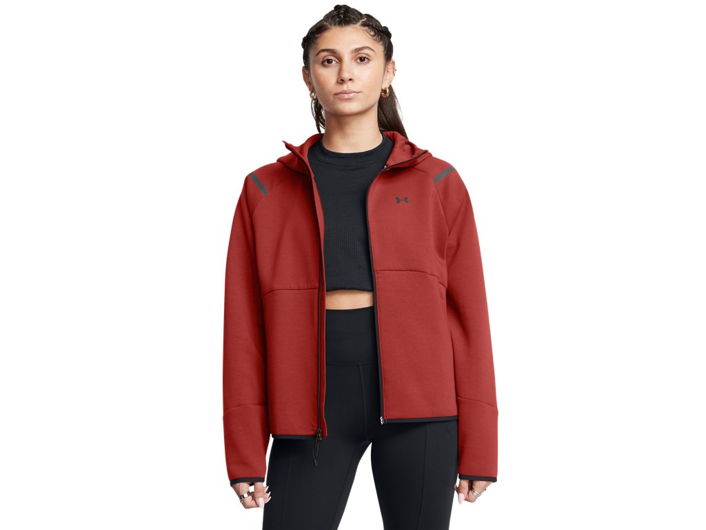 Under Armour Women Unstoppable Fleece Full-Zip Jacket - Superior Comfort and Mobility