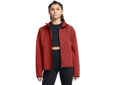 Under Armour Women Unstoppable Fleece Full-Zip Jacket - Superior Comfort and Mobility