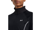 Under Armour Women Train Cold Weather Half Zip Apparel - Dual-Layer Fabric
