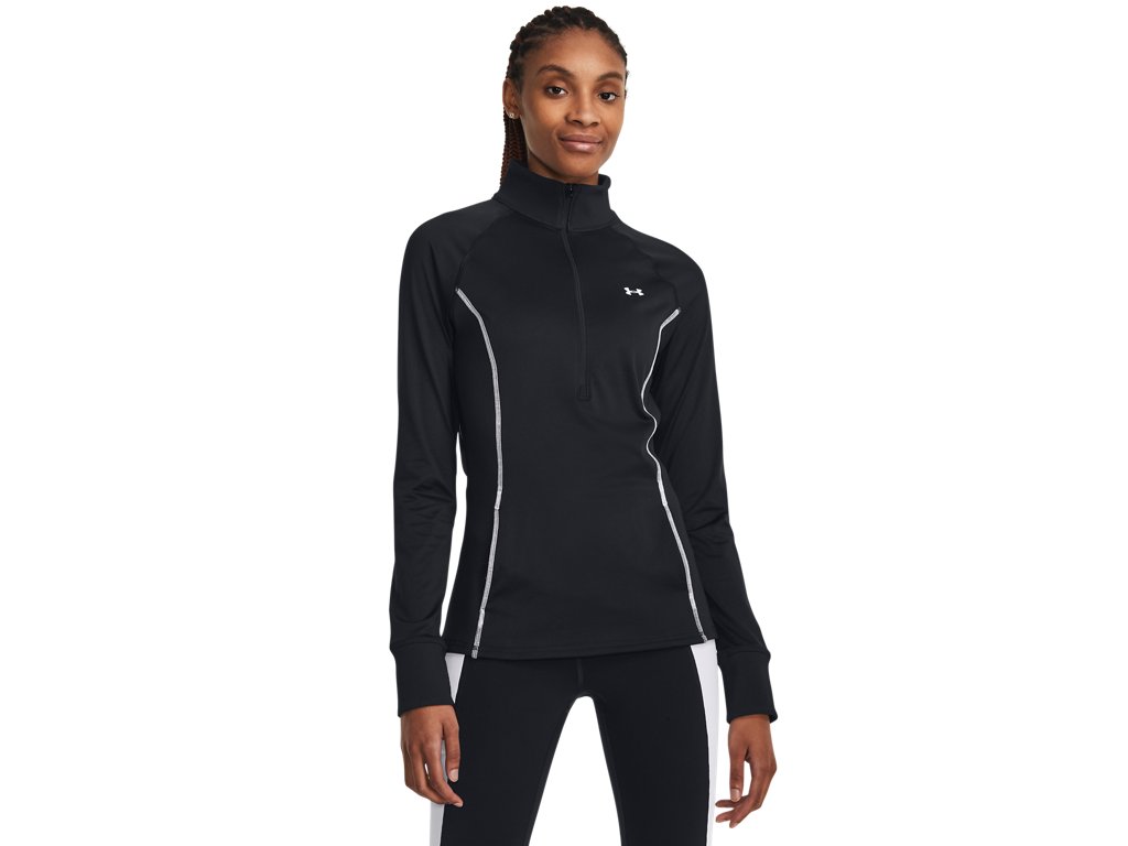 Under Armour Women Train Cold Weather Half Zip Apparel - Dual-Layer Fabric