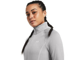Under Armour Women Train Cold Weather Half Zip Apparel - Dual-Layer Fabric