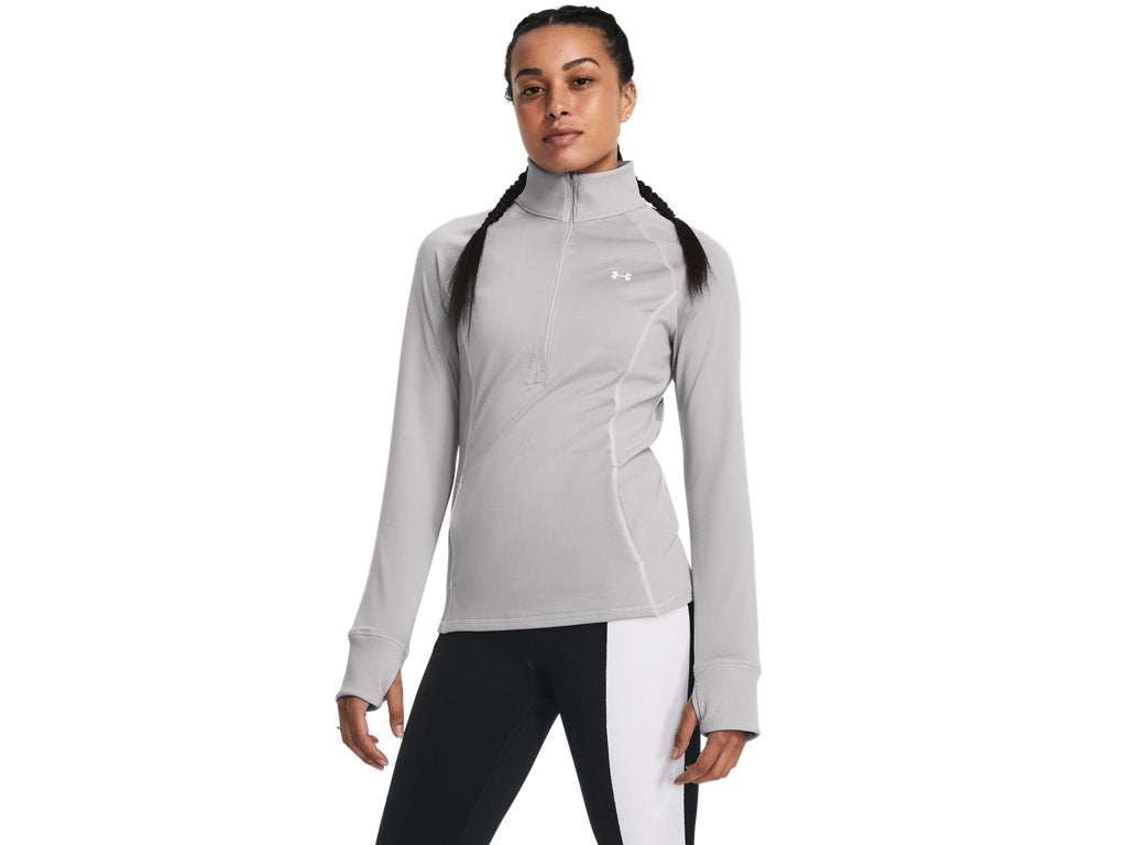 Under Armour Women Train Cold Weather Half Zip Apparel - Dual-Layer Fabric