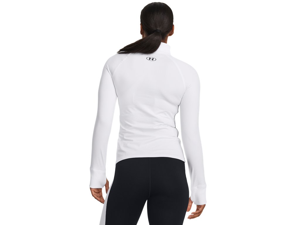 Under Armour Women Train Cold Weather Half Zip Apparel - Dual-Layer Fabric