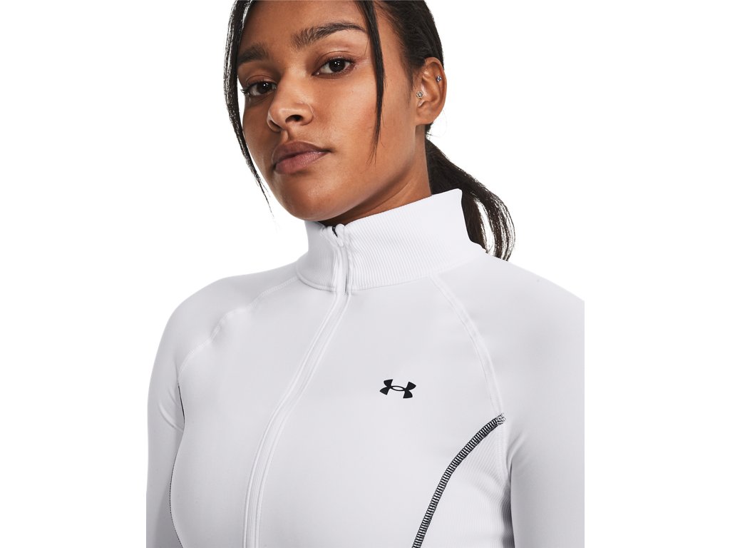 Under Armour Women Train Cold Weather Half Zip Apparel - Dual-Layer Fabric