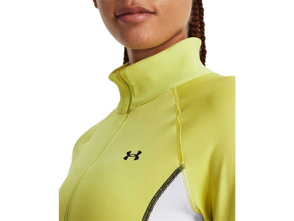 Under Armour Women Train Cold Weather Half Zip Apparel - Dual-Layer Fabric