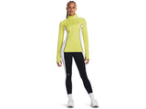 Under Armour Women Train Cold Weather Half Zip Apparel - Dual-Layer Fabric