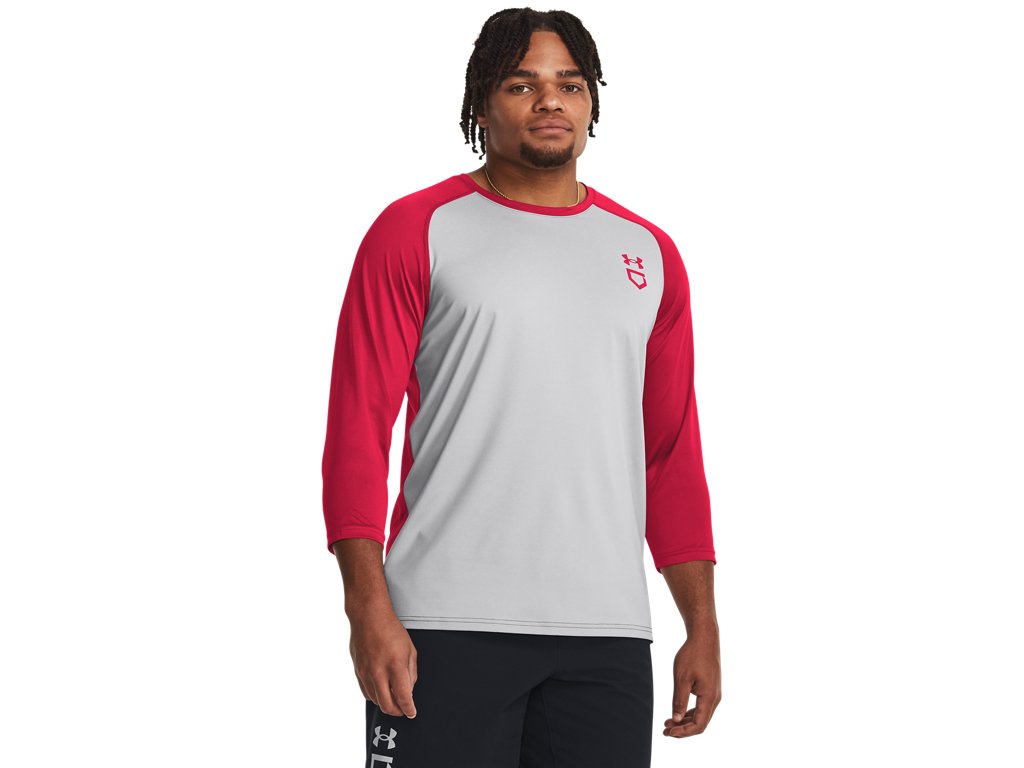 Under Armour Mens UA Utility Three Quarter Shirt - Sweat-Wicking
