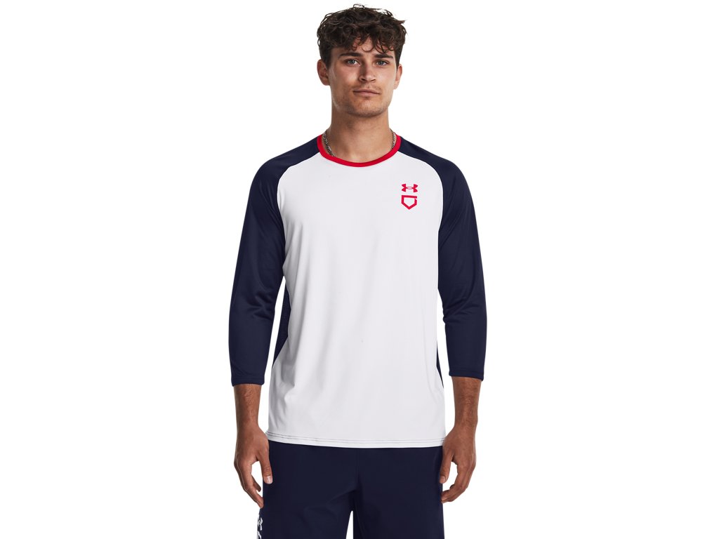 Under Armour Mens UA Utility Three Quarter Shirt - Sweat-Wicking
