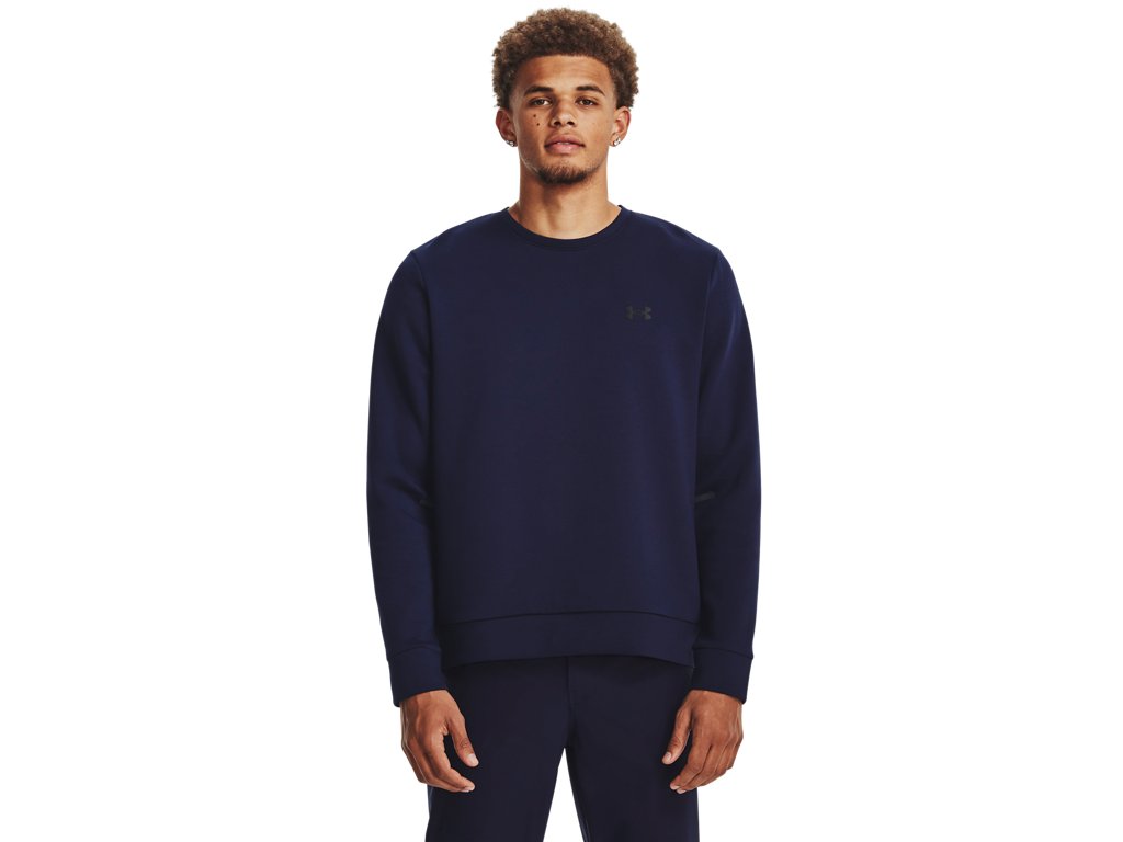 Under Armour Mens Unstoppable Fleece Crew - Breathable and Fast Drying