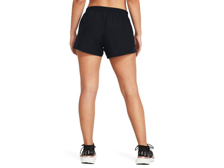 Under Armour Womens UA Fly-By 3in Shorts - Lightweight with Breathable Mesh Panels