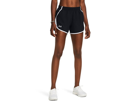 Under Armour Womens UA Fly-By 3in Shorts - Lightweight with Breathable Mesh Panels