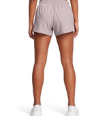 Under Armour Womens UA Fly-By 3in Shorts - Lightweight with Breathable Mesh Panels