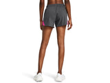 Under Armour Womens UA Fly-By 3in Shorts - Lightweight with Breathable Mesh Panels