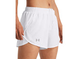 Under Armour Womens UA Fly-By 3in Shorts - Lightweight with Breathable Mesh Panels