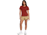 Under Armour Womens UA Fly-By 3in Shorts - Lightweight with Breathable Mesh Panels