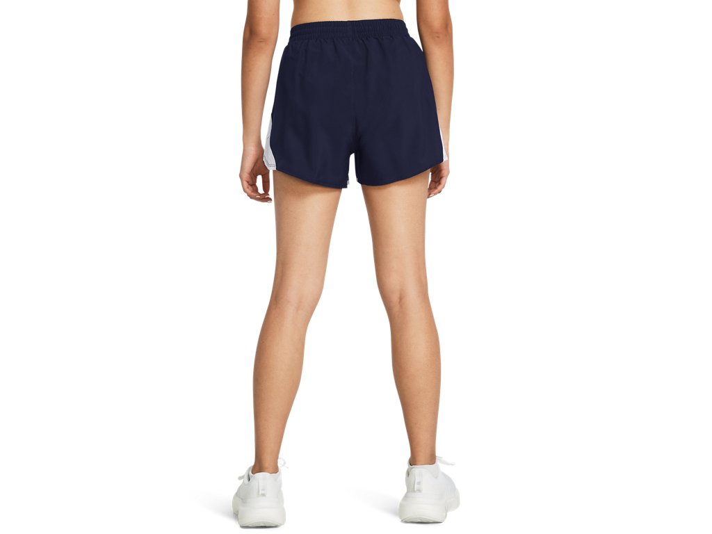 Under Armour Womens UA Fly-By 3in Shorts - Lightweight with Breathable Mesh Panels