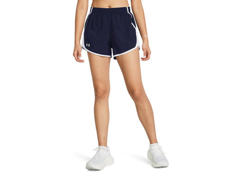Under Armour Womens UA Fly-By 3in Shorts - Lightweight with Breathable Mesh Panels