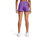 Under Armour Womens UA Fly-By 3in Shorts - Lightweight with Breathable Mesh Panels