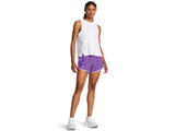 Under Armour Womens UA Fly-By 3in Shorts - Lightweight with Breathable Mesh Panels
