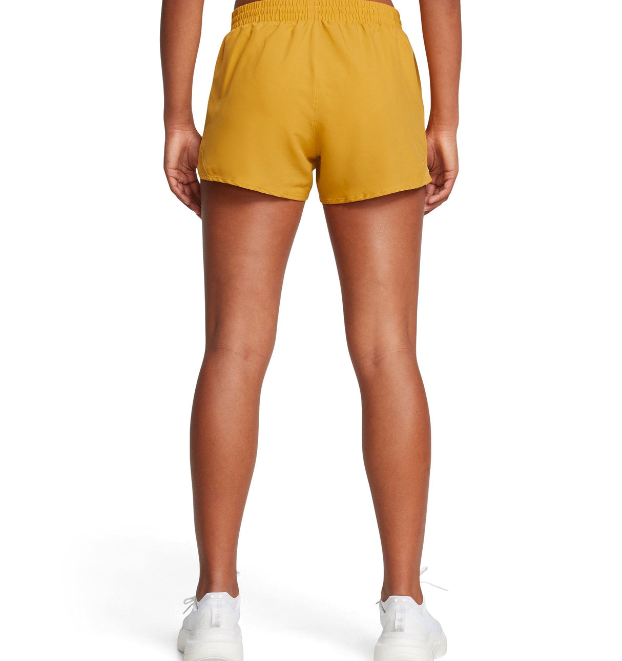 Under Armour Womens UA Fly-By 3in Shorts - Lightweight with Breathable Mesh Panels