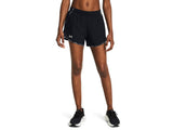 Under Armour Womens Fly-By Printed 3in Shorts - Updated Waistband and Side Zip Pocket