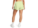 Under Armour Womens Fly-By Printed 3in Shorts - Updated Waistband and Side Zip Pocket