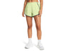 Under Armour Womens Fly-By Printed 3in Shorts - Updated Waistband and Side Zip Pocket
