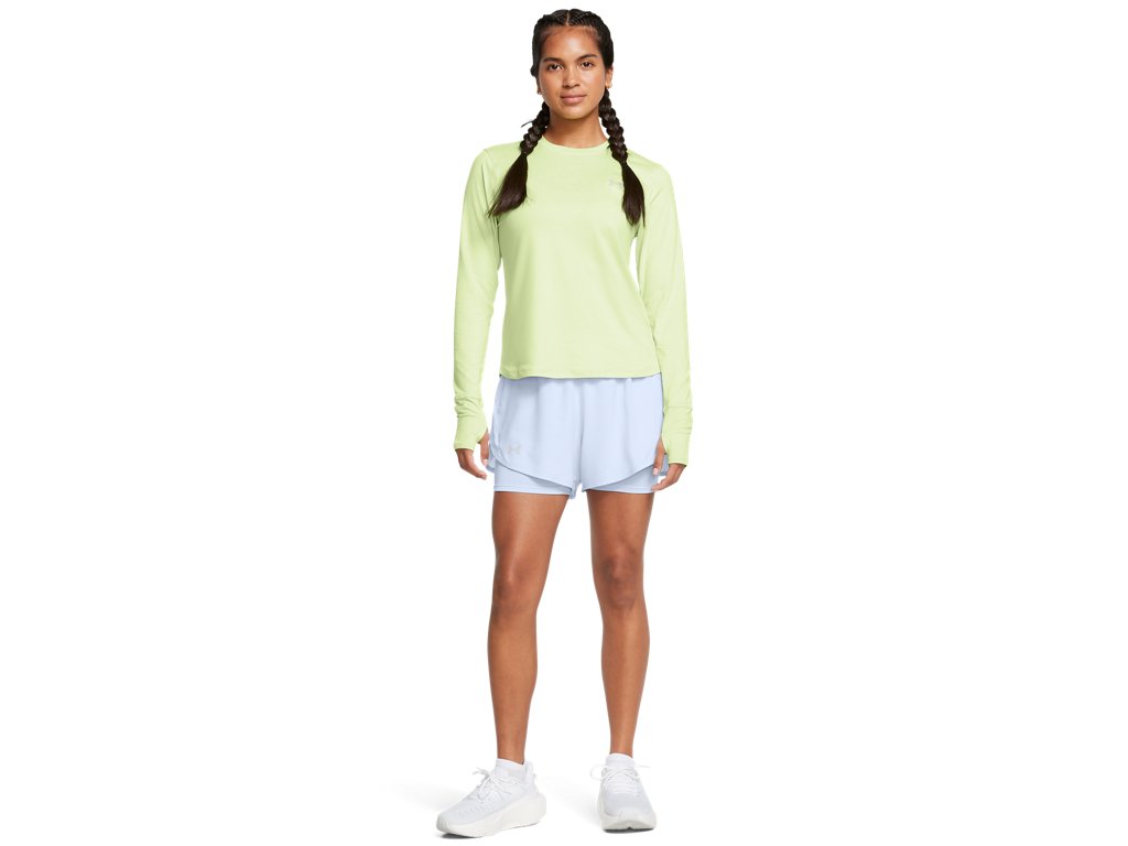Under Armour Womens UA Fly-By 2-in-1 Shorts - Sweat Wicking and Breathable