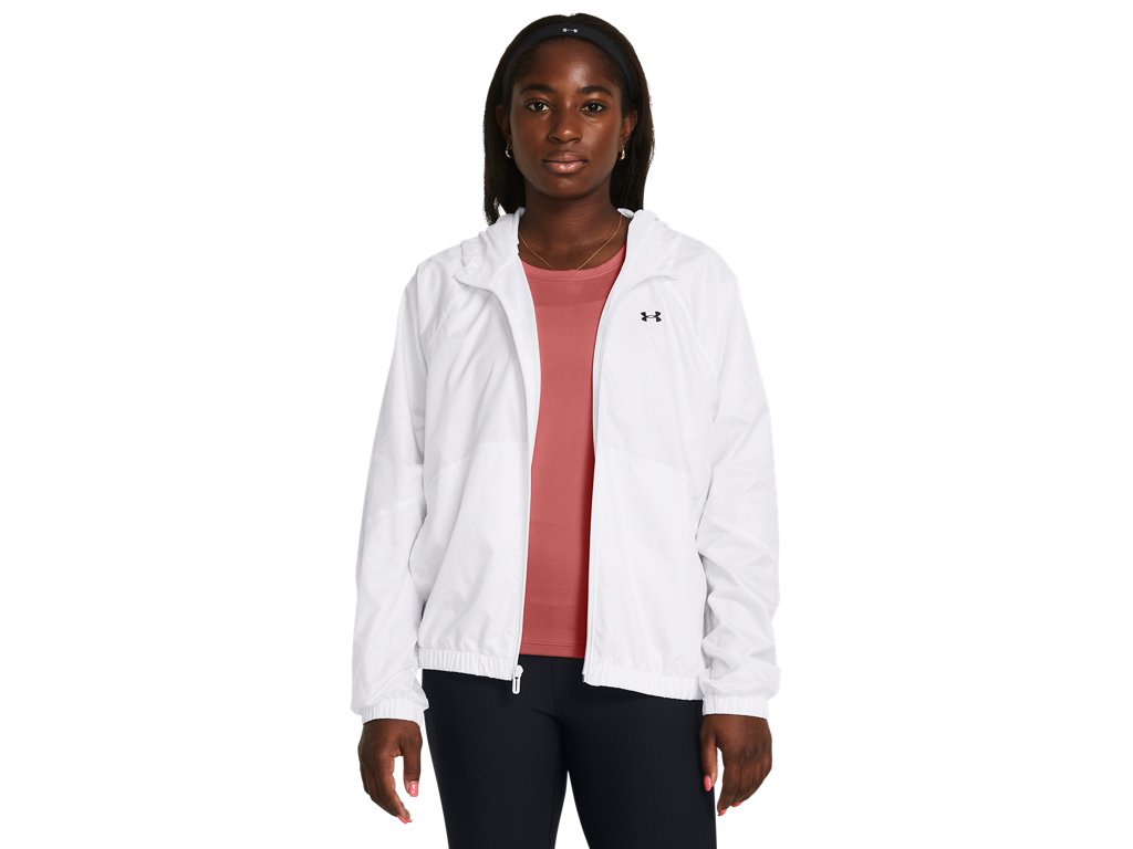 Under Armour Womens Rival Sport Windbreaker Jacket - Water and Wind Resistant