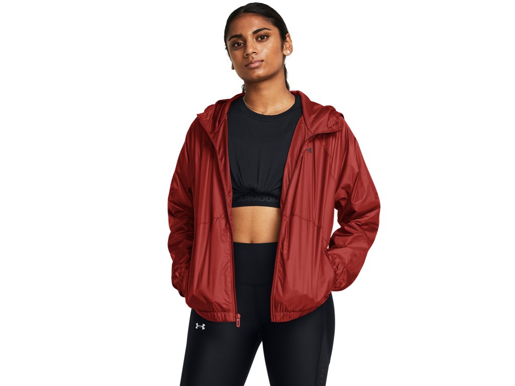 Under Armour Womens Rival Sport Windbreaker Jacket - Water and Wind Resistant