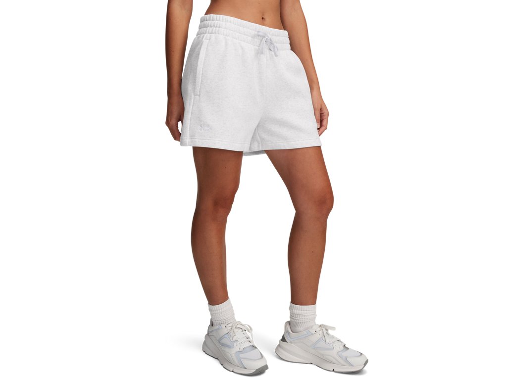 Under Armour Women Rival Fleece Shorts - Ultra-Soft with Extra Warmth