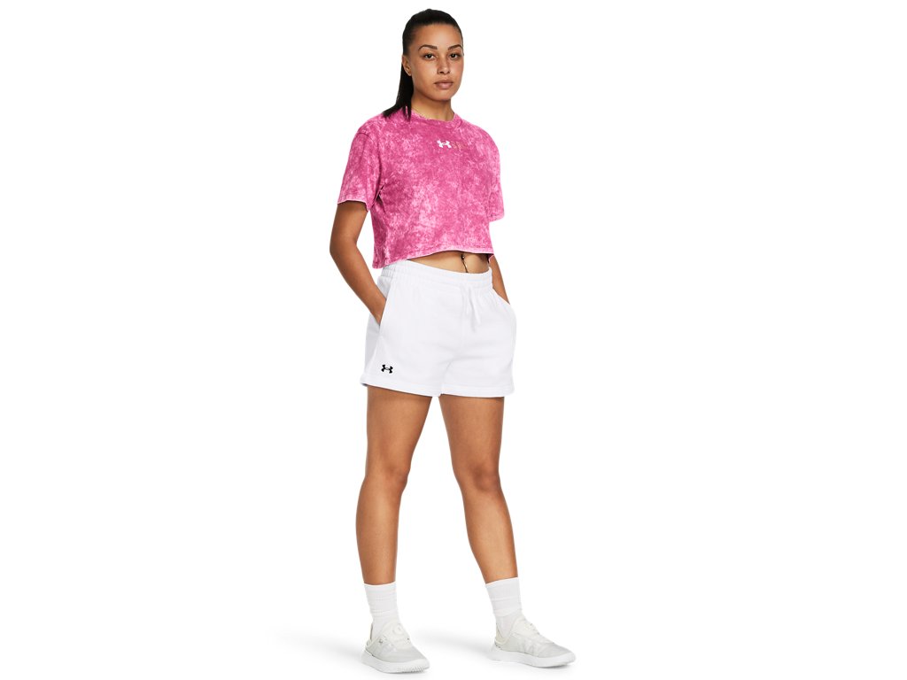 Under Armour Women Rival Fleece Shorts - Ultra-Soft with Extra Warmth