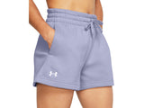 Under Armour Women Rival Fleece Shorts - Ultra-Soft with Extra Warmth