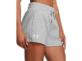 Under Armour Womens Icon Fleece Boxer Shorts - Ultra Soft and Warm