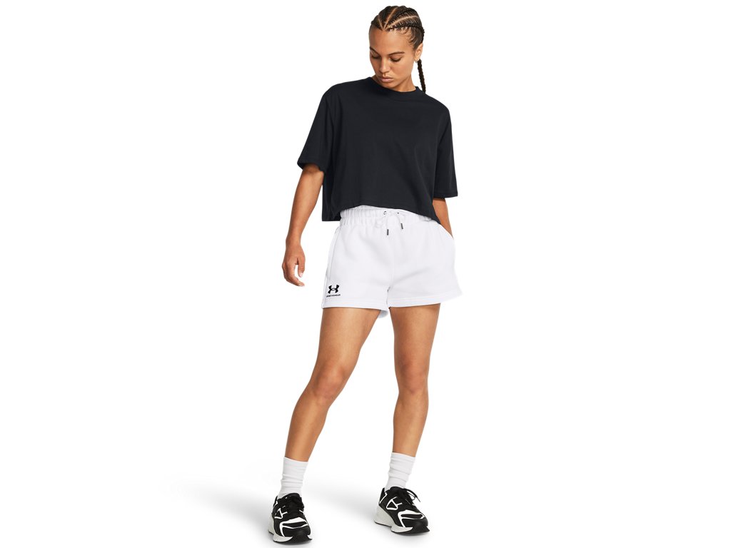 Under Armour Womens Icon Fleece Boxer Shorts - Ultra Soft and Warm