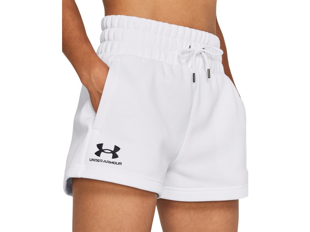 Under Armour Womens Icon Fleece Boxer Shorts - Ultra Soft and Warm
