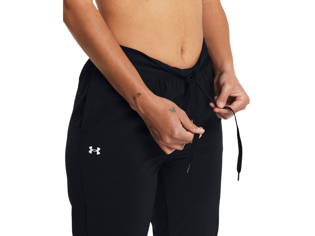 Under Armour Womens Rival High-Rise Woven Pants - Water Repellent