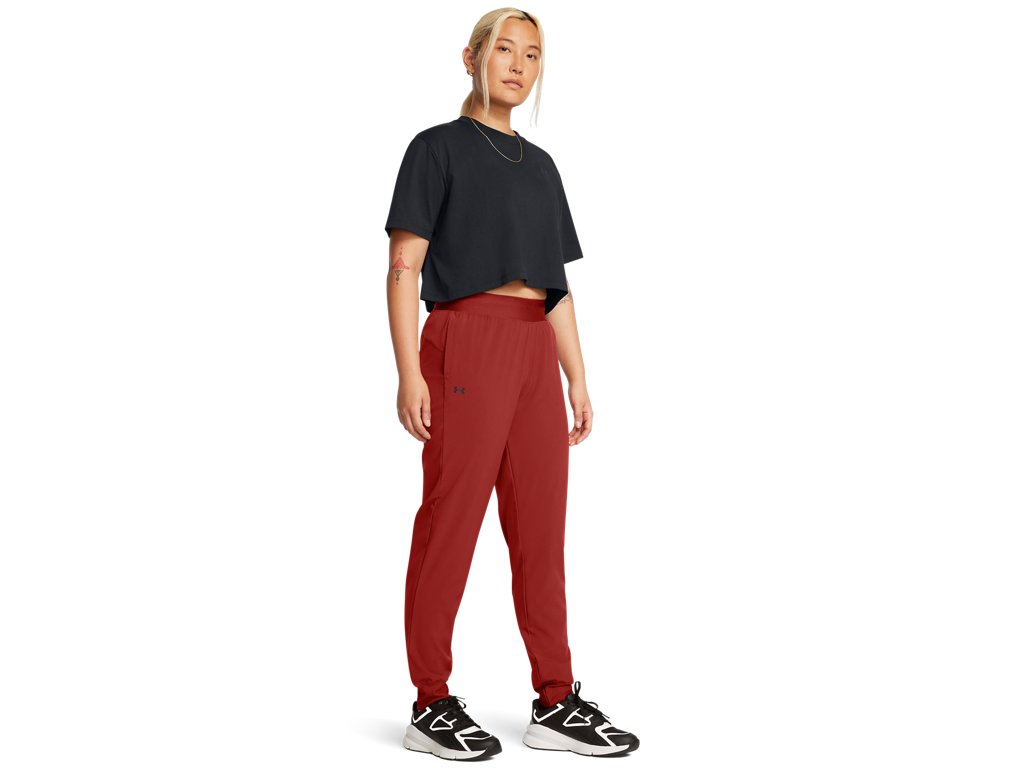 Under Armour Womens Rival High-Rise Woven Pants - Water Repellent