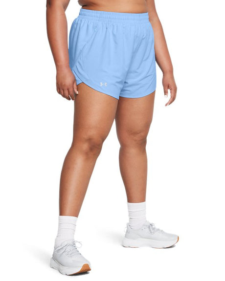 Under Armour Womens Fly-By 3in Shorts - Sweat-Wicking and Breathable