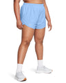 Under Armour Womens Fly-By 3in Shorts - Sweat-Wicking and Breathable