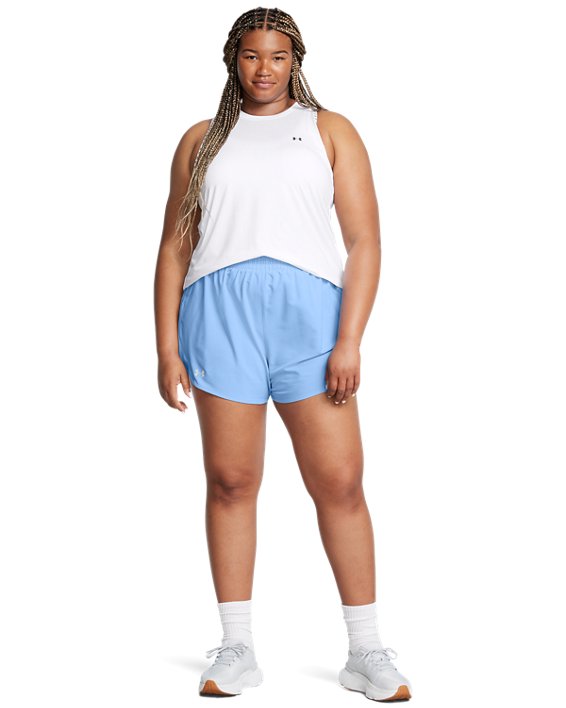 Under Armour Womens Fly-By 3in Shorts - Sweat-Wicking and Breathable