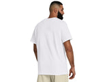 Under Armour Men's Heavyweight Left Chest Patch Short Sleeve T-Shirt - Comfortable Cotton Blend