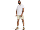 Under Armour Men's Heavyweight Left Chest Patch Short Sleeve T-Shirt - Comfortable Cotton Blend