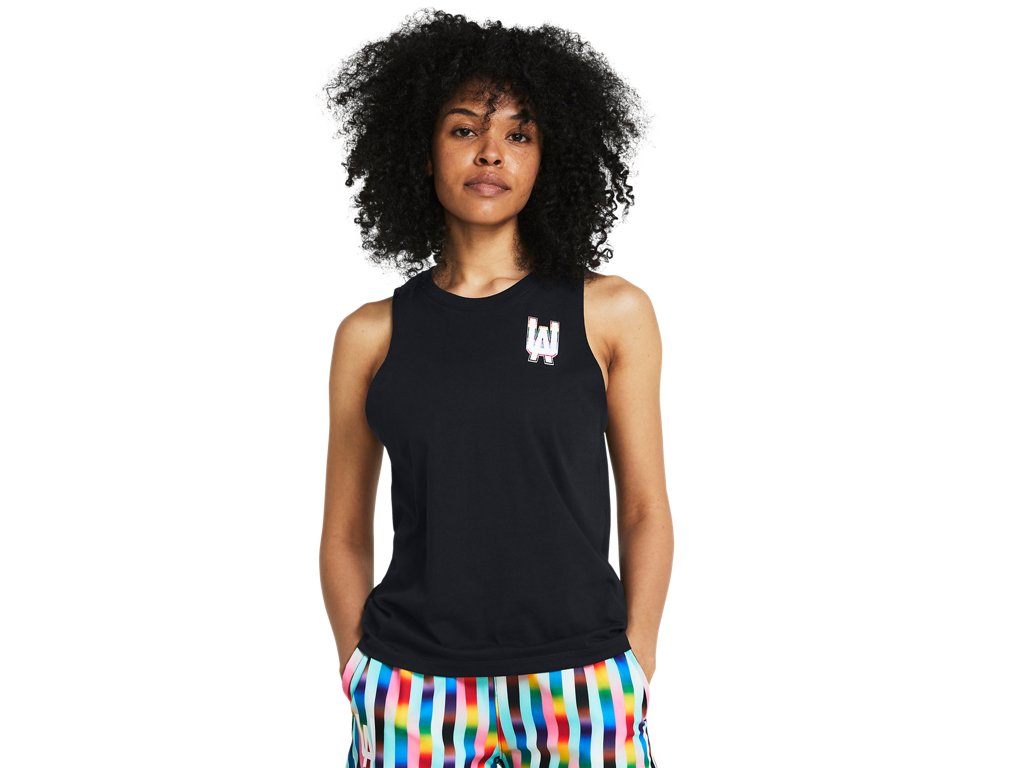 Under Armour Womens UA Pride Tank - Super-Soft Cotton Blend Fabric