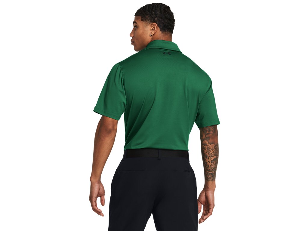Under Armour Mens UA Tee To Green Polo Apparel - Odor Control Technology