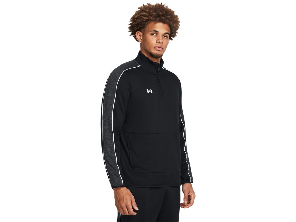Under Armour Mens UA Command Warm-Up Quarter Zip - Heat Trapping